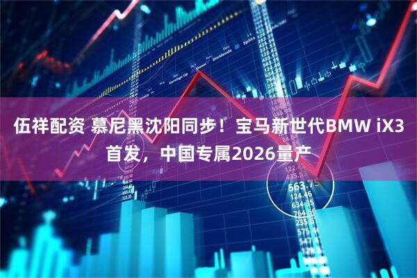 伍祥配资 慕尼黑沈阳同步！宝马新世代BMW iX3首发，中国专属2026量产