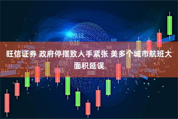 旺信证券 政府停摆致人手紧张 美多个城市航班大面积延误